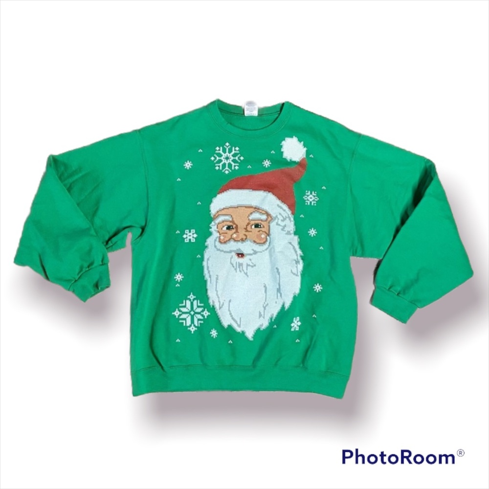Santa Clause Christmas Holiday Sweater